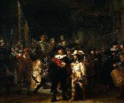 REMBRANDT Harmenszoon van Rijn The Night Watch or The Militia Company of Captain Frans Banning Cocq Germany oil painting reproduction